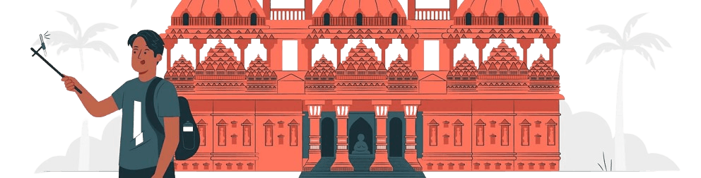 Indian Palace Illustration
